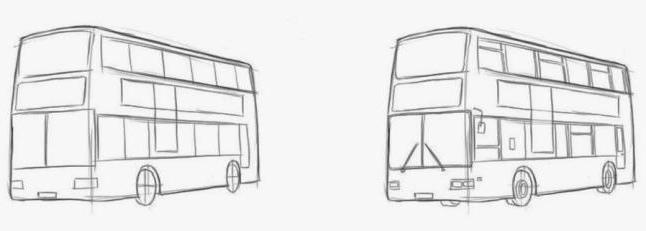 πώς να σχεδιάσετε ένα λεωφορείο σταδιακά