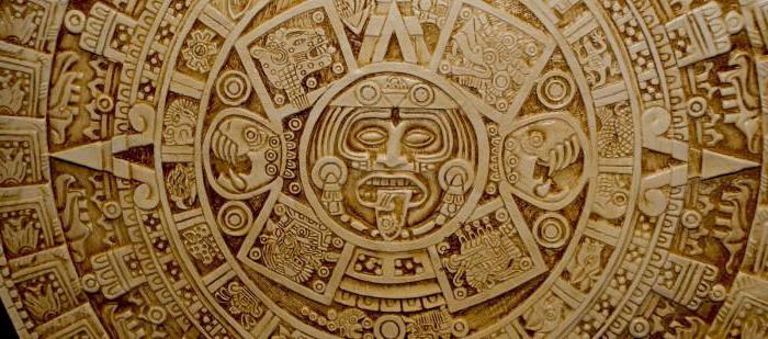 η έννοια των τατουάζ Aztec 